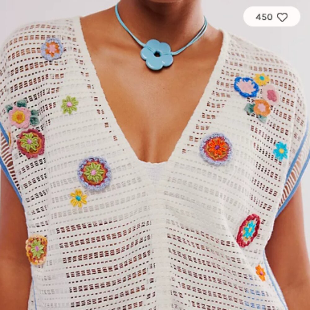 Free People Seaside Walk Top- NWT- MEdiums